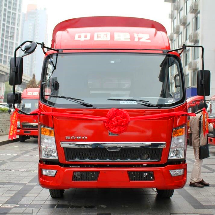 中国重汽HOWO 悍将 115马力 4.2米单排仓栅式轻卡8