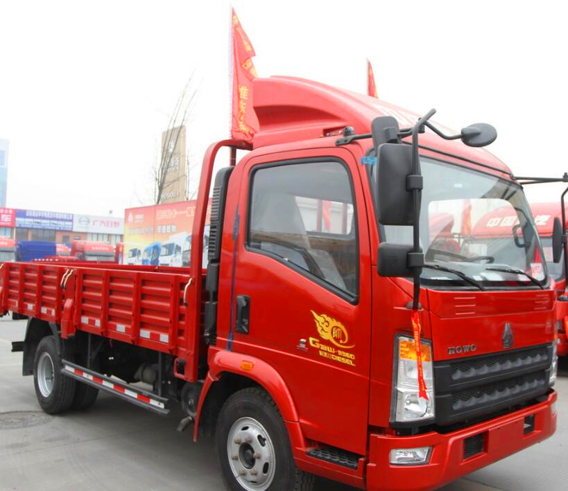 中国重汽HOWO 统帅 141马力 4.2米单排栏板轻卡8